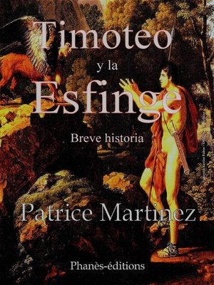 cover image of Timoteo y la esfinge